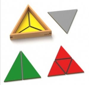 구성삼각형상자(1)-삼각형상자(단품)